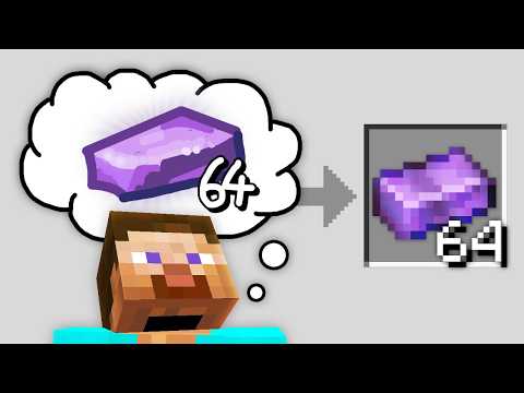 Minecraft, But Anything I Think, I Get...