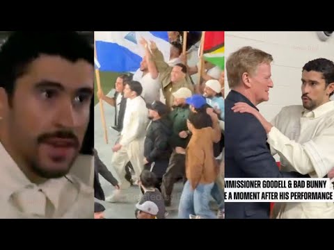 Bad Bunny Reacts To His Super Bowl Halftime Performance