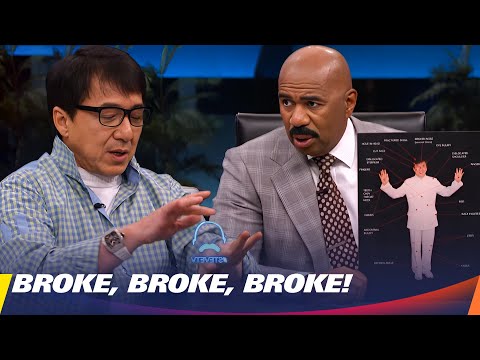 Jackie Chan's Body: No Part Left UNBROKEN! | Steve Harvey