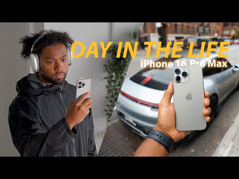 iPhone 16 Pro Max Day in The Life (Camera Control + Battery)