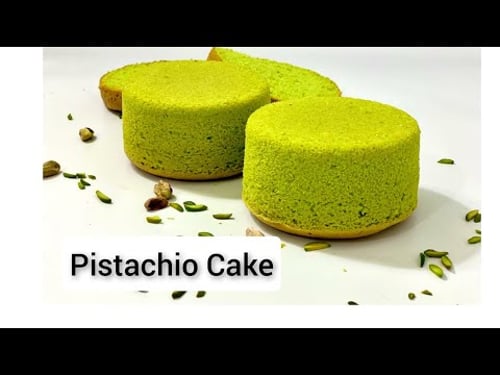 Pistachio Cake Super Soft Pistachio Sponge