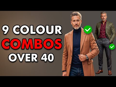 9 Autumn Color Combos For Every Man Over 40 to Look Expensive!