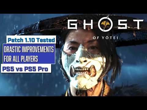 Ghost of Yotei: Patch 1.10 Huge gains for PS5 Pro & PS5 - Technical Review PS5 PS5 Pro | NXG Tech