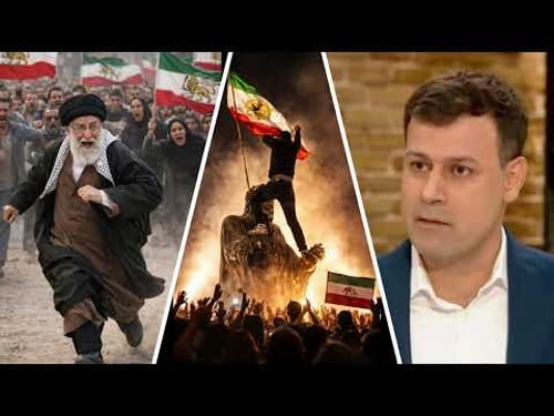 صحبت علی حسین قاضی زاده درباره مخالفین حمله و شاهزاده رضا پهلوی که در کنار رژیم ایستاده اند