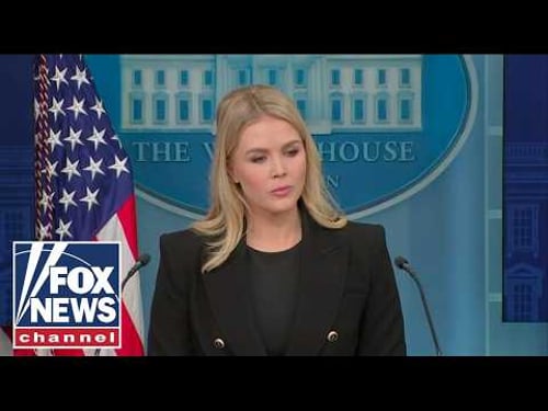 EPIC FURY UPDATE: Iran has 'golden opportunity,' Leavitt says