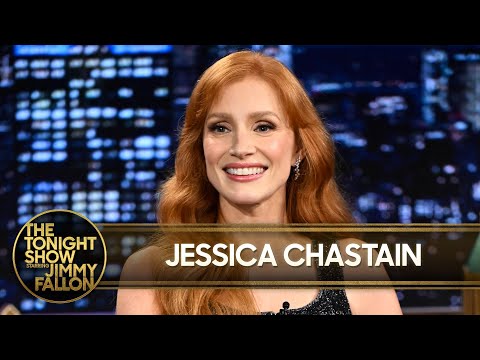 Jessica Chastain Tries a Sushi Roll with Jimmy's Homegrown Cucumber, Talks The Savant (Extended)