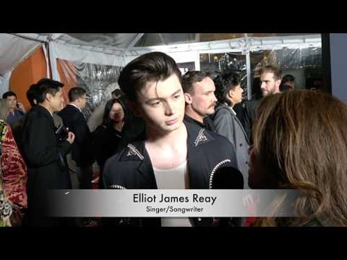 Elliot James Raey Talks Talks About Elvis And Performing At The Epic Reception | Premiere