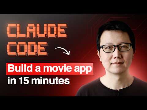 Claude Code Beginner's Tutorial: Build a Movie App in 15 Minutes (2025)