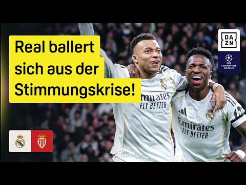 Real Madrid - AS Monaco | UEFA Champions League | DAZN Highlights