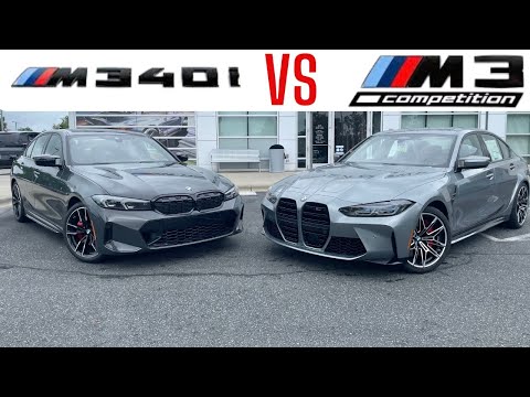 2024 BMW M3 Competition VS BMW M340i!