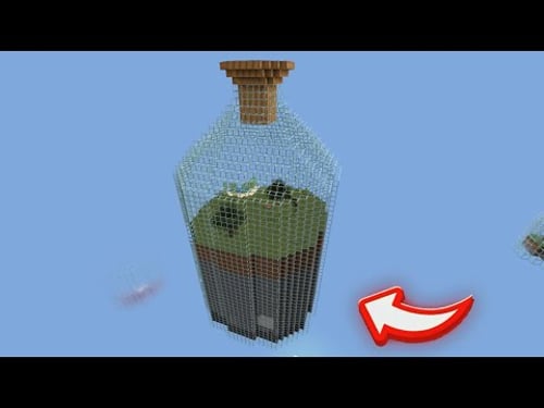ВЫЖИВАЮ В БУТЫЛКЕ|МАЙНКРАФТ ВЫЖИВАНИЕ