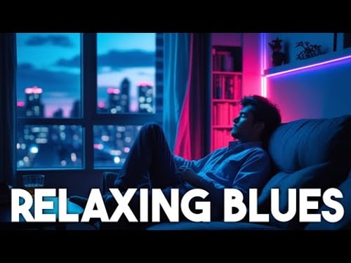 Relaxing Whiskey Blues 🥃 | Smooth Blues Music for Deep Stress Relief & Night Relaxation
