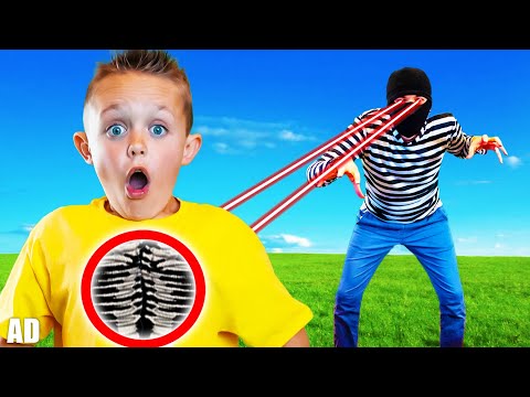 Sneaky Villain with Super Powers Takes Kade's Heroes of Goo Jit Zu! Secret Mission!