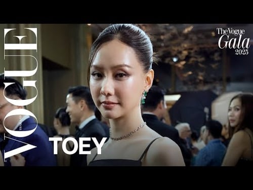 VOGUE GALA 2025 | เต้ย-จรินทร์พร กับความภูมิใจที่ได้เข้าร่วมงาน Vogue Gala และสนับสนุนวงการผ้าไทย