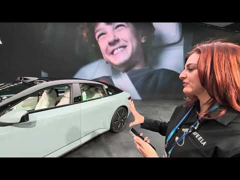 Walk-Around of the Pre-Production Afeela 1 at CES 2026