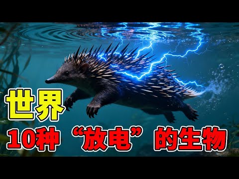 特异功能到底存不存在?世界上没有超能力?但是在动物身上却真实存在!10种会“放电”的生物! #动物 #动物世界 #电鳗 #电鳐 #神奇动物在抖音