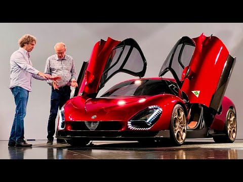 Exclusive walk-around the new £1.7M Alfa Romeo 33 Stradale supercar with its designer