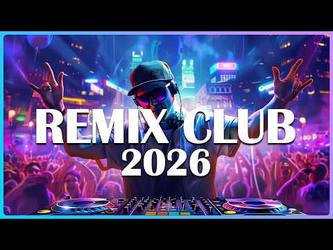 DJ REMIX 2026 - Remixes & Mashups of Popular Songs 2026 | DJ Remix Club Music Disco DJ Mix 2025