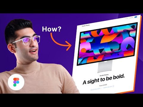 Apple's Website Animation in Figma | Beginner Tutorial