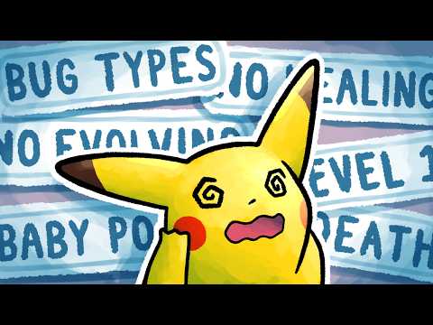 Pokemon, but there are TOO MANY RULES