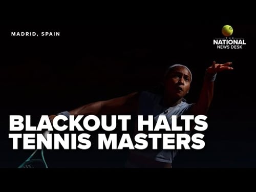 Power outage in Spain, Portugal and France halts Madrid tennis Masters