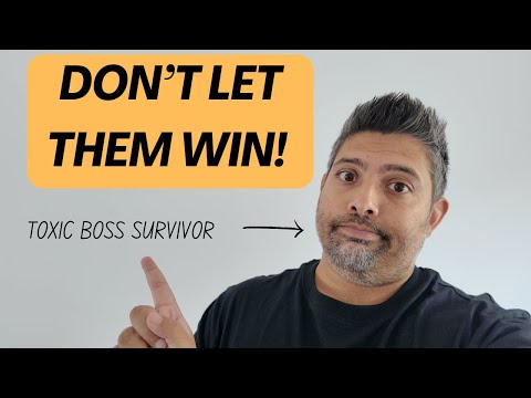 How to Survive A Toxic Boss: 10 Tips to Cope!