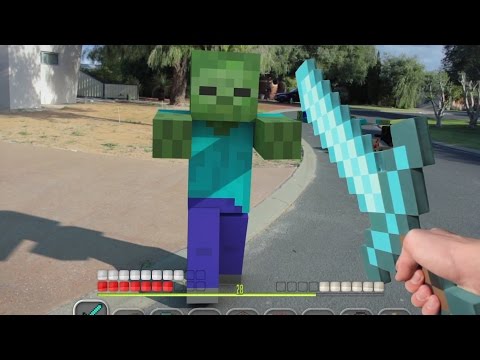 Top 7 Minecraft Animations (Real Life Compilation)