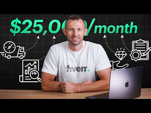 How I Went from $5K to $25K/Month on Fiverr (The System)
