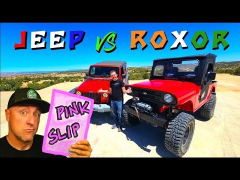 Mahindra Roxor VS Jeep Wrangler For Pink Slips!!?! With @MisAdventureLab