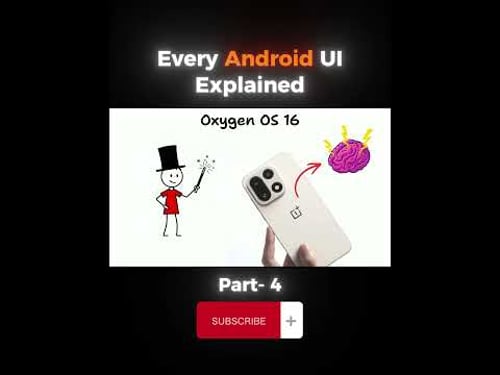Every Android UI Explained #oxygenos16 #oneplus #tech