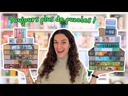 Réceptions (et cadeaux 🤭) : 22 nouveaux PUZZLES ! 🧩✨