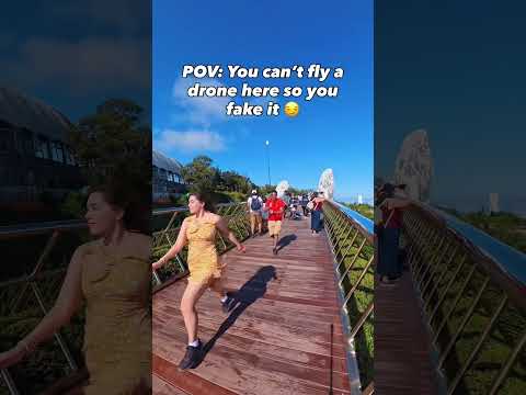 POV: You Canβt Fly A Drone Here So You Fake It With @insta360 X5 π