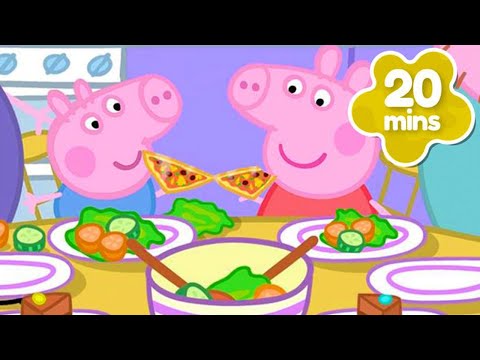 Peppa Learns to Make LUNCH! ๐ Peppa's Lunchtime Favourites! ๐ฅ Peppa Pig Full Episodes | 20 Minutes