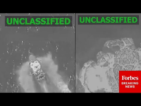JUST IN: Pentagon Releases Video Of Strikes On Three More Alleged Drug Boats In Pacific Ocean