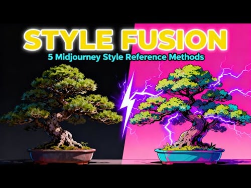 How to Use Midjourney Style References (Step-by-Step Guide)