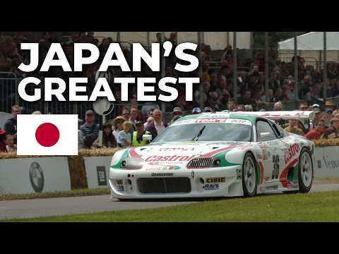 42 greatest Japanese racing cars at the Festival of Speed | Supra, 787B, RX7, NSX-GT and more