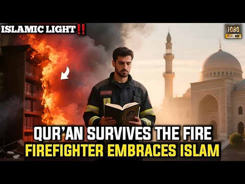 Firefighter Sees Qur’an Survive the Flames, His Life Changes Completely!