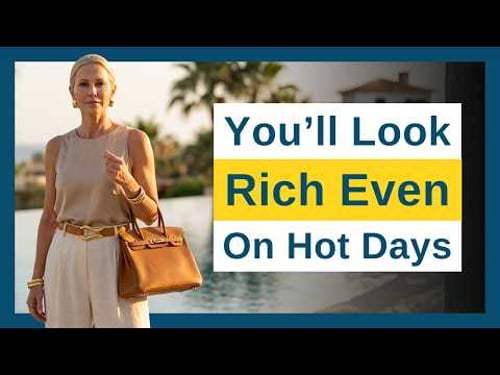 How Some Women Look Rich and Expensive Even on Hot Days