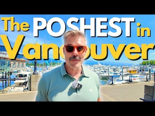 Vancouver's Luxury Waterfront Neighborhood | FULL VLOG tour of Coal Harbour
