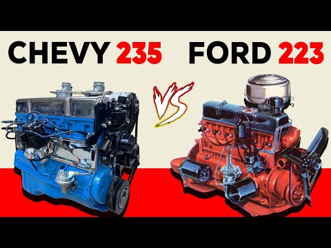 Chevy 235 Inline 6 vs Ford 223 Inline 6 | Who Was The King