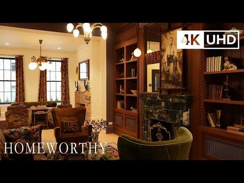 HOUSE TOUR | A Maximalist NYC Brownstone Filled With Art and Antique Finds | 4K