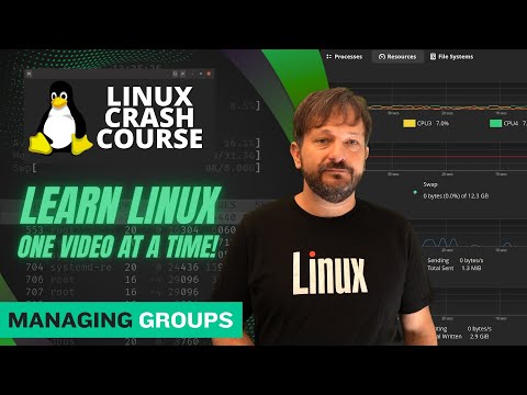 Linux Crash Course - Managing Groups