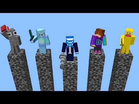 The Most Chaotic Minecraft Modded Pillars Gamemode