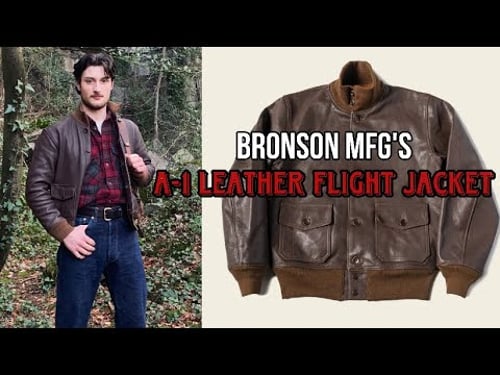 Bronson MFG’s A-1 leather flight jacket review