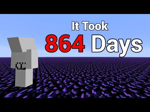 Minecraft, But Everything's Under Obsidian