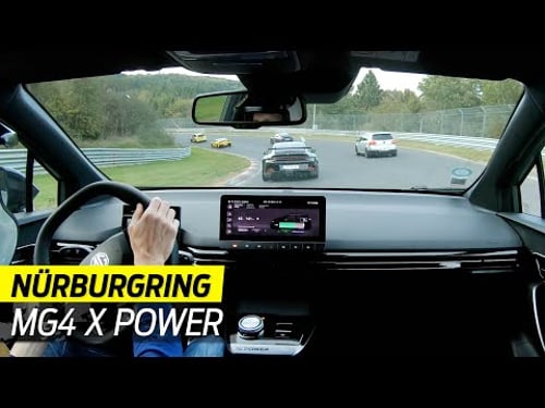 MG4 XPower (2024). Nürburgring hot lap onboard !