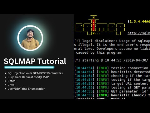 SQLMAP Tutorial in Hindi | How to find SQL injection in any website | CEH Tool