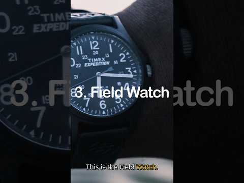 Field Watches | Iconic Watch Styles #watches #fieldwatch #watchstyle