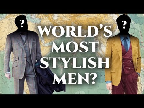 Are These 22 Men the Best Dressed in the World Today?