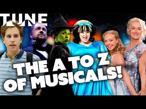 The ABC's of Movie Musicals 🎭 | One Song for Every Letter! | TUNE: Musical Moments